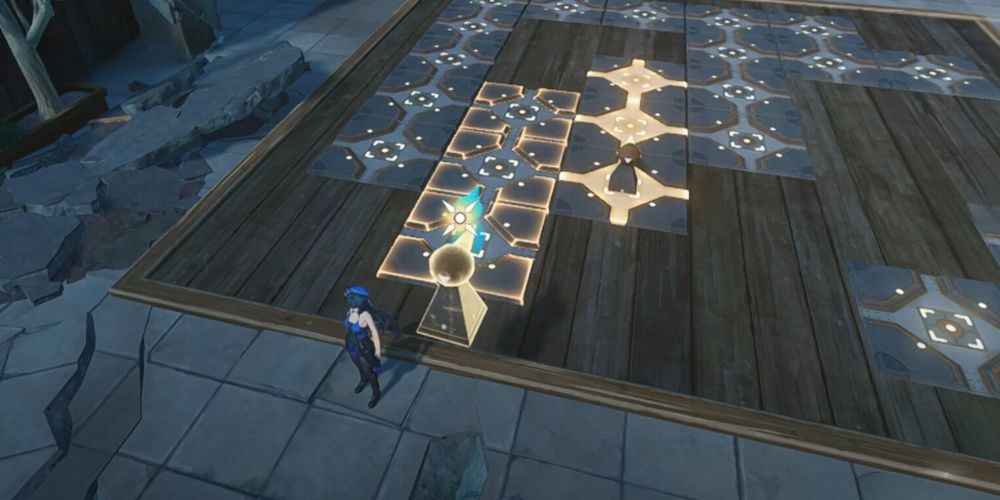 Locating Fallen Grave Puzzle